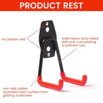 Heavy Duty Wall Hooks Pack of 2